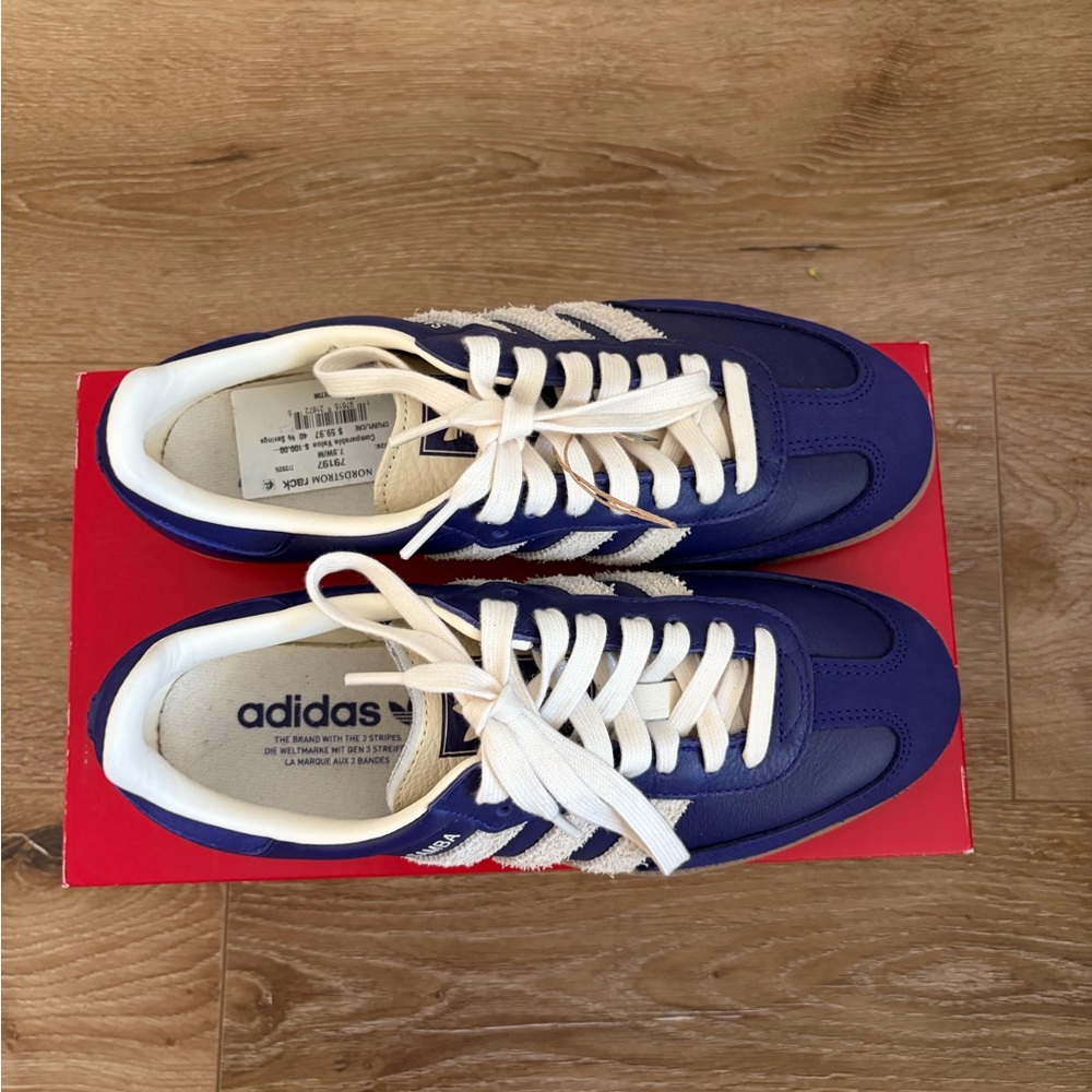 Adidas Samba Purple Sneakers. Women’s 7.5 - Picture 3 of 5